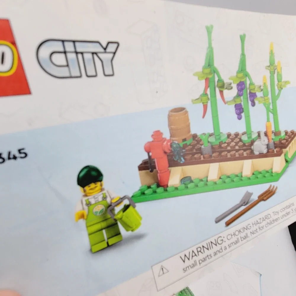 Lego 60345 Farmer's  Market Instruction Manuals ~ #1 and #2-3 BOOKLETS ONLY